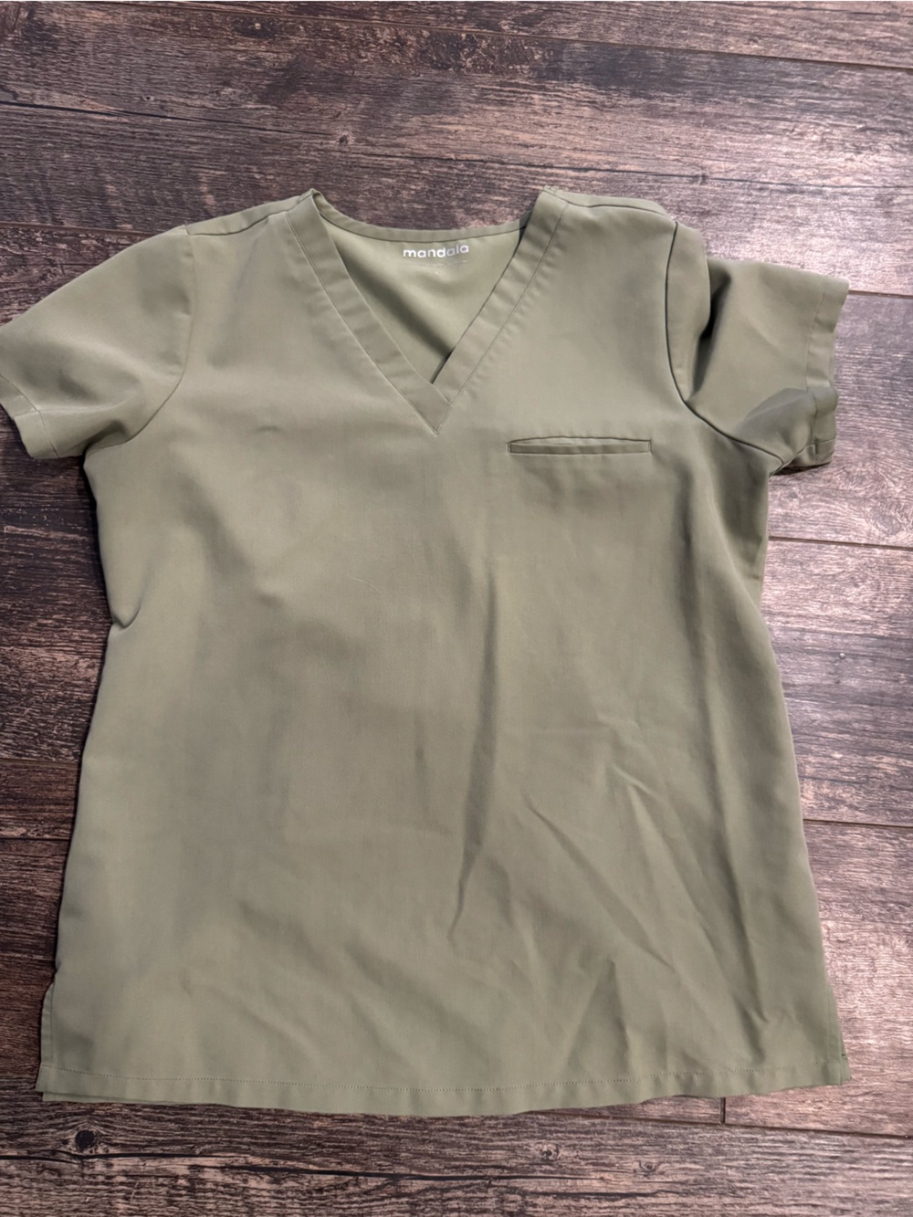 Mandala Women's sage Green scrubs
